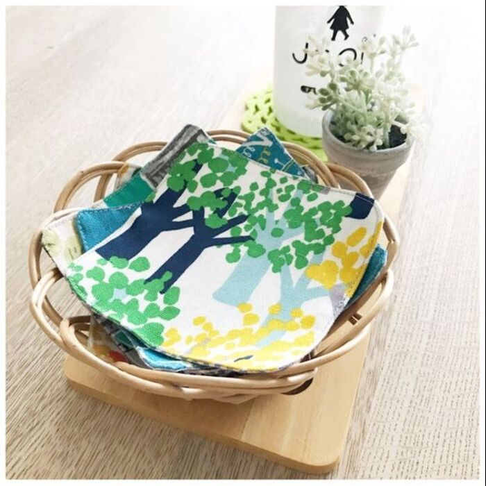 はぎれで、日常使いのコースターを作ります!