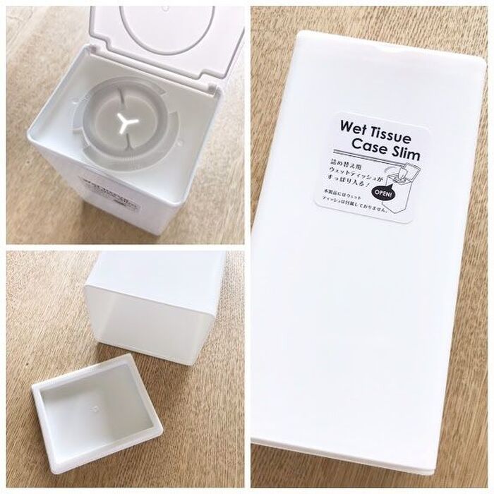 セリアのティッシュケース、スマホ除菌用ティッシュ入れに!