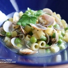 包丁要らず!ワンポット♪あさりとグリンピースのディターリリーシ