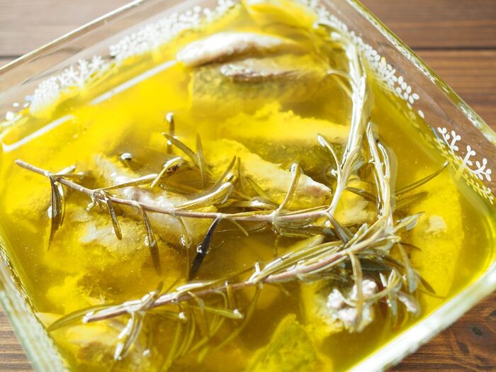 保存がきく!オイル煮