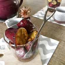 セリアでコーディネート!! 秋の味覚の大学芋を芋掘り気分で♪