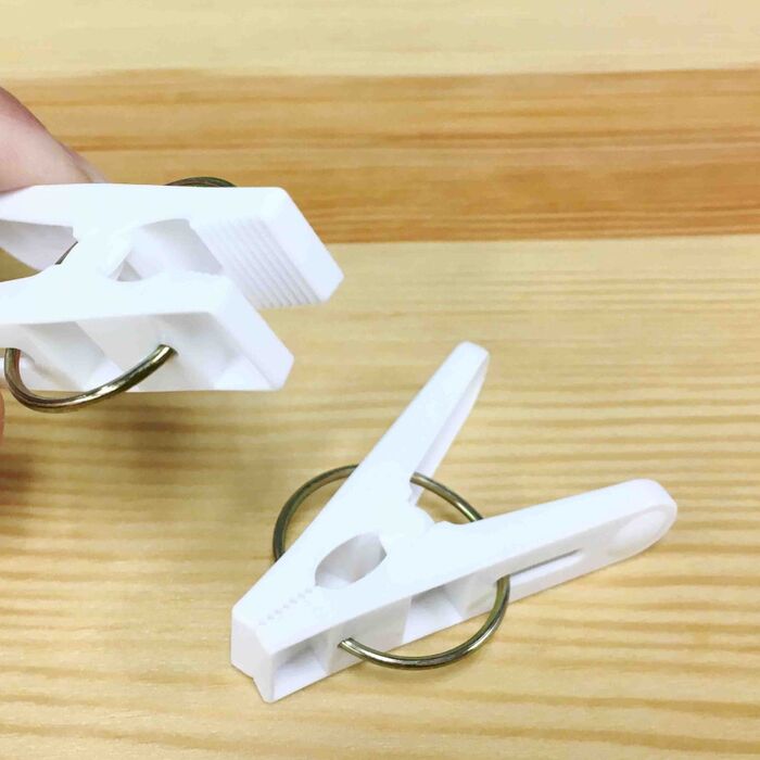 しっかりはさむお手頃サイズ