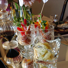 100均グラスは優れもの✨素敵コーデの演出に‼️