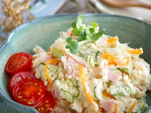 ポテサラにも負けない♪やみつき♥しっとりおからのサラダ(低糖質レシピ)