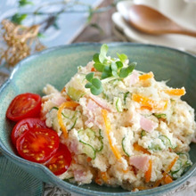 ポテサラにも負けない♪やみつき♥しっとりおからのサラダ(低糖質レシピ)