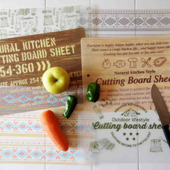 薄くて軽くてコンパクト!カジュアルに使える「まな板シート」