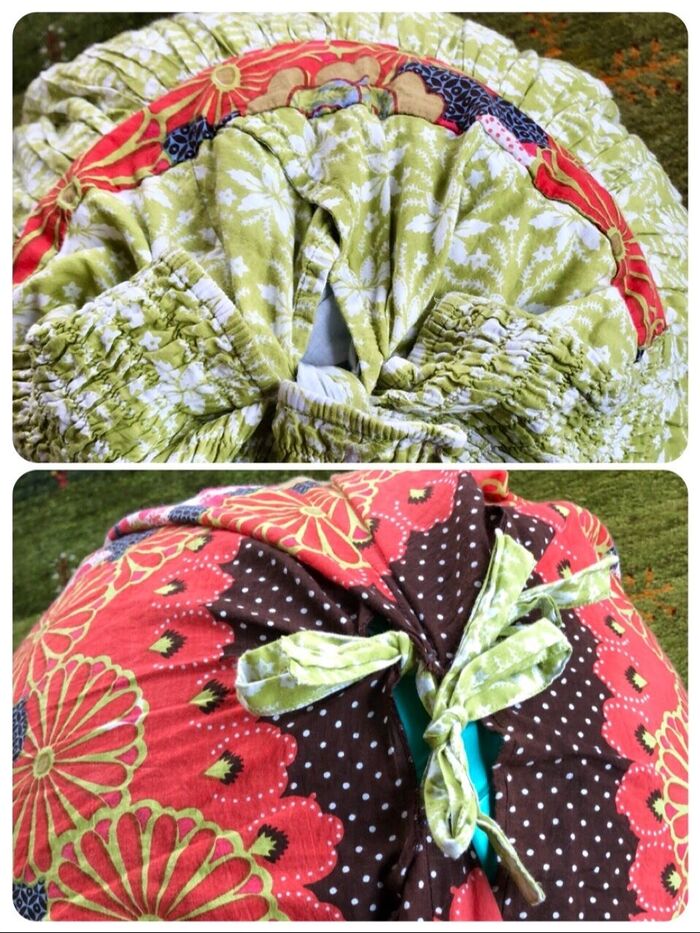 簡単♪バランスボールに着せましょう(^^)