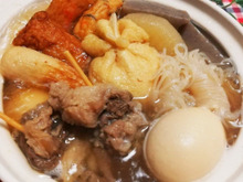 おでんに♡牛すじ肉♡炊飯器で簡単に♡とろうま~♪