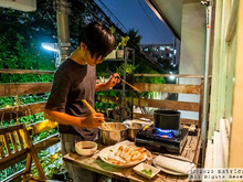 おうちベランダ天ぷらが楽しい!おいしい!片付けラクチン!