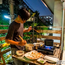 おうちベランダ天ぷらが楽しい!おいしい!片付けラクチン!