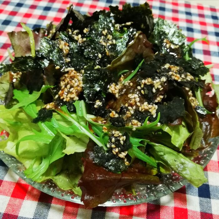 病みつき~♡チョレギサラダ✧凄い栄養成分のサニーレタス♡