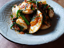 ニラと卵で、ニラたま!