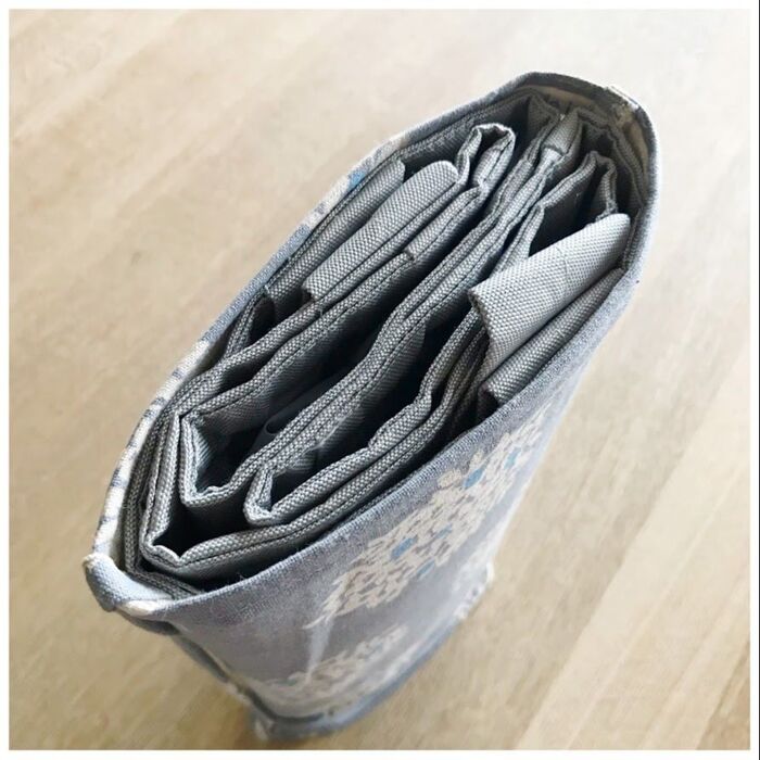 布地を筒状に縫うだけ!