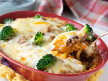 おとし卵のミートドリア♪簡単ミートソース