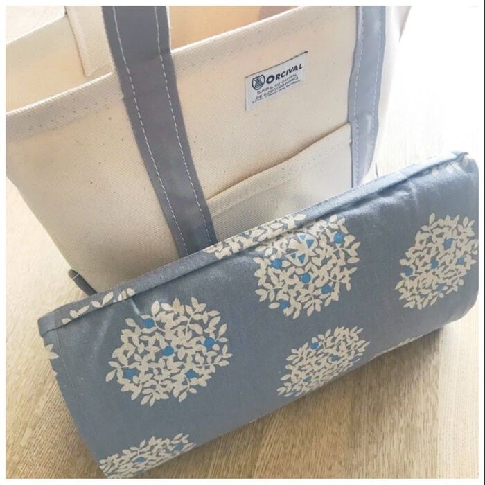 エコ保冷バッグの持ち歩き用ケースを作りました。