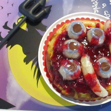 ハロウィン♡魔女の作るおやつ!グロ美味しいベイクドチーズケーキ