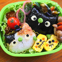 お弁当のワンポイントに使えるジャック・オ・ランタン♪