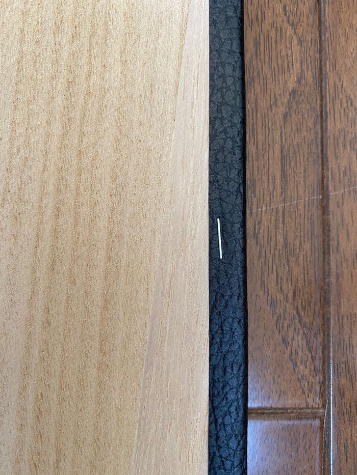 シートもホチキス止め