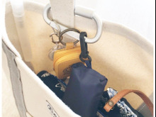 ダイソーの「バッグの中をガサゴソ手探りしない!」エコバッグ