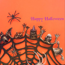 100均ハロウィン小物を30分簡単リメイク!