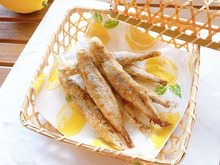 ししゃものレモン唐揚げ♪