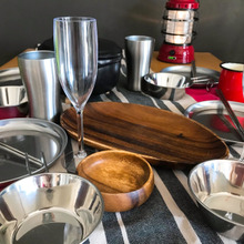 アウトドアにおススメ★100均のアルミ食器