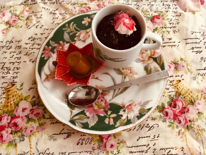 黒糖入りコーヒーゼリー  カロリー 1人当たり 約35.2Kcal  身体に優しい!