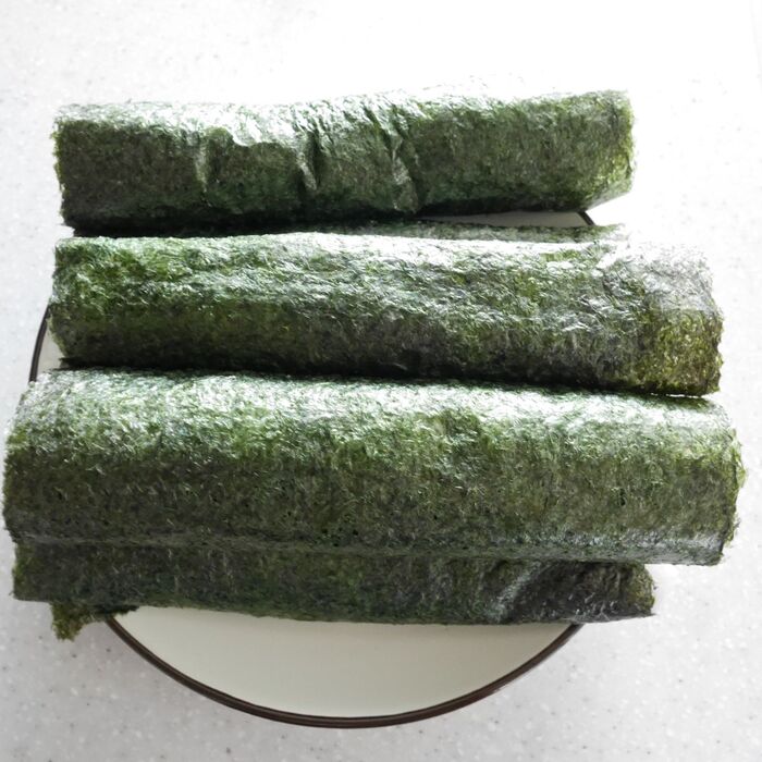 海苔巻きを切ったら準備完了!