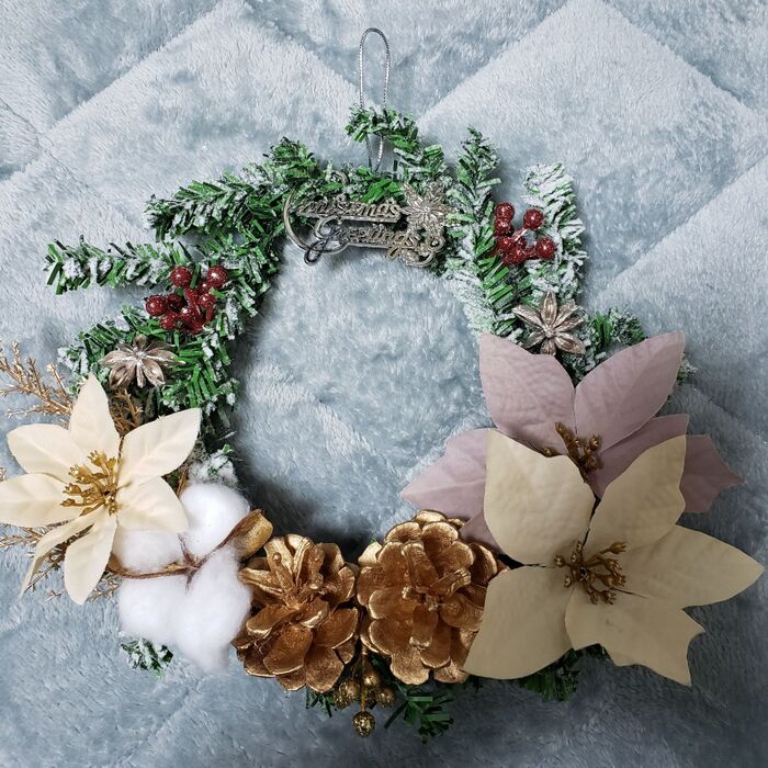 リースに仮置き