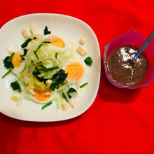 カレー味のドレッシング