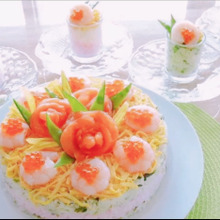 ケーキ寿司&プチ寿司パフェ♪