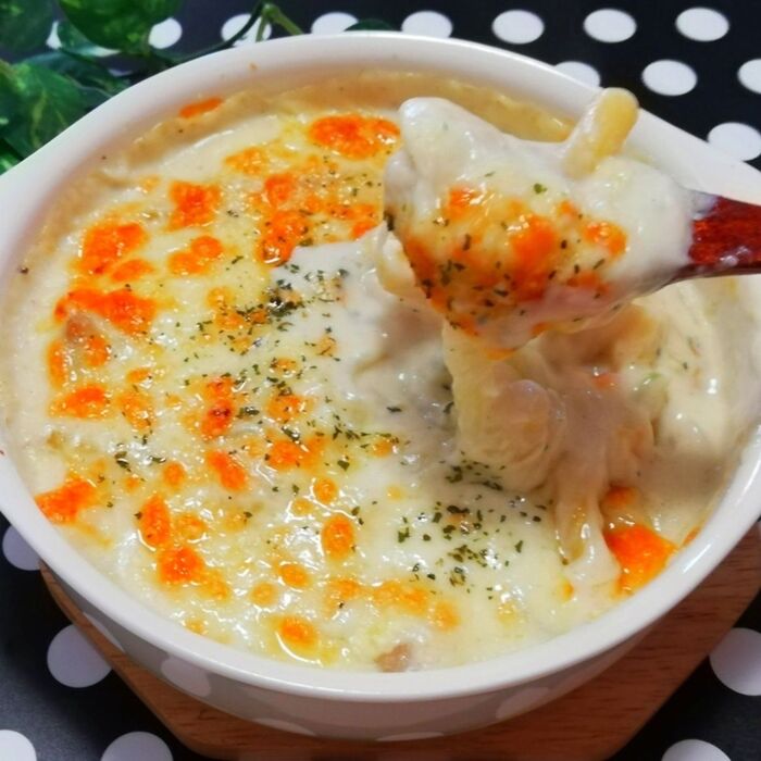 フライパンとトースターで簡単♡とろっ旨~✧チキングラタン♡大好き♡