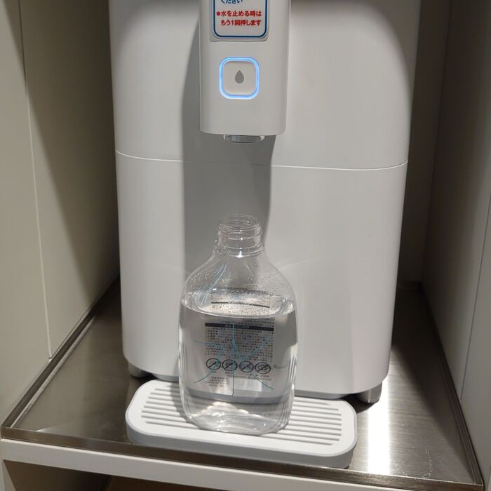 1度ボトルを購入後は、いつでも給水👌OK❢