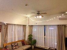 ダイソーのライト¥300がた〜っぷり6.5m!!!