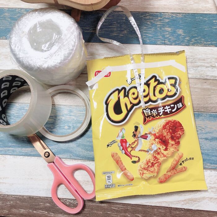 銀色の袋の正体は?