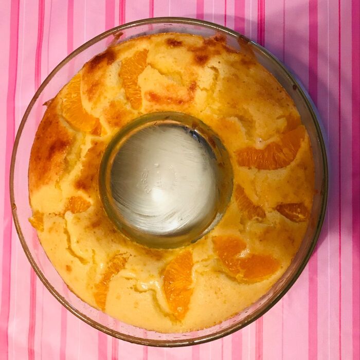 みかんのおいしい季節でジューシーなケーキです!