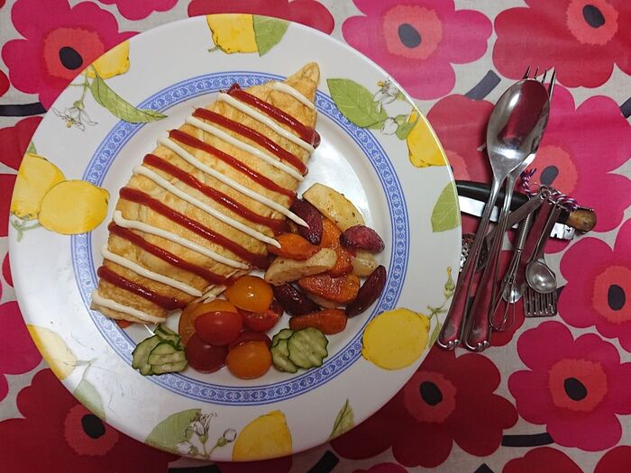 Omelette blanche しろいオムレツ!!