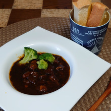 ランチに丁度イイ! 牛肉トロトロ煮込❢