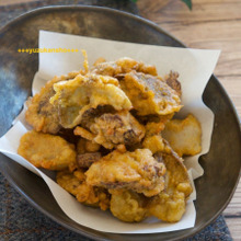 皮ごと食べられる!里芋の唐揚げ