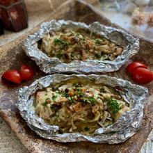 鮭の皮がポイント!チーズとろ〜りな我が家の鮭のホイル包焼き