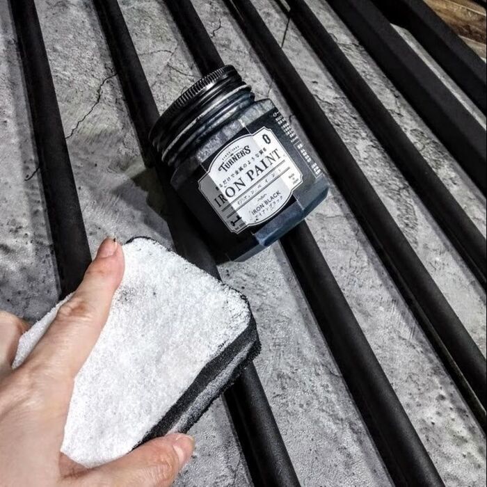 アイアン風にペイント