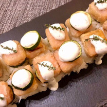 まるでフレンチ☆サーモンキューブの押し寿司