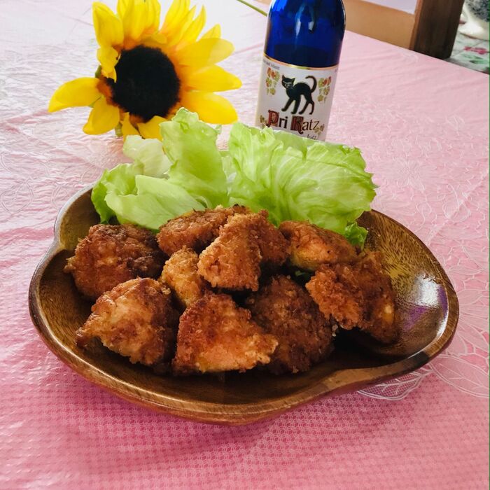 やわらか鶏胸肉の簡単カレーフライ!