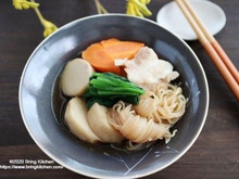 ほっこり♡里芋と結びしらたきの煮物