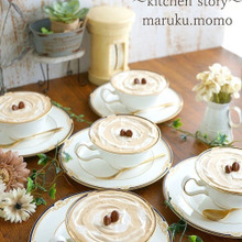 火入れ無し!ふわふわコーヒーホイップのカプチーノ風ケーキ