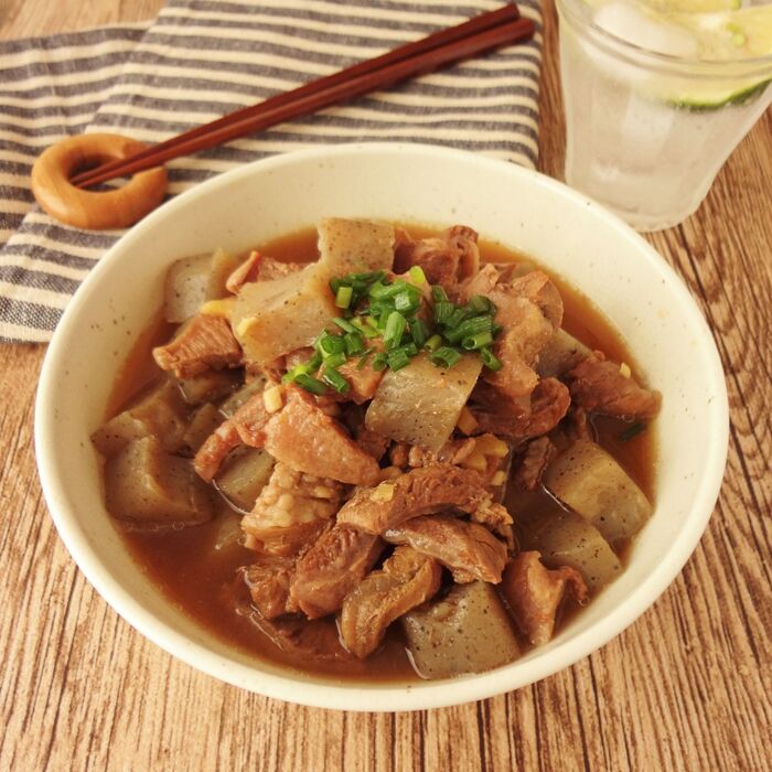 圧力鍋★牛すじ煮込み