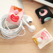 ハギレで簡単!!イヤホンコードホルダーの作り方