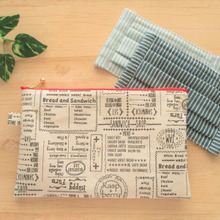 キレイにファスナーが付けられる!!マスクポーチの作り方