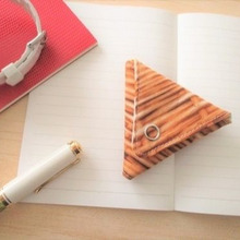 布で作る!型紙から作る!!三角コインケースの作り方