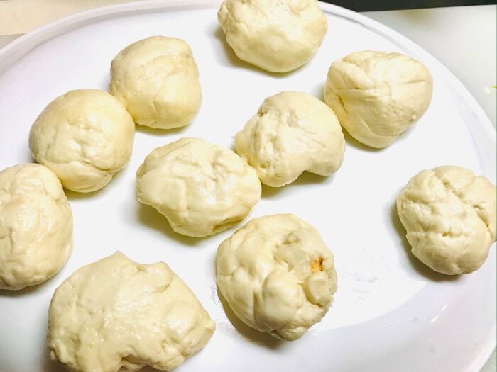 トルティーヤ 生地を作ります